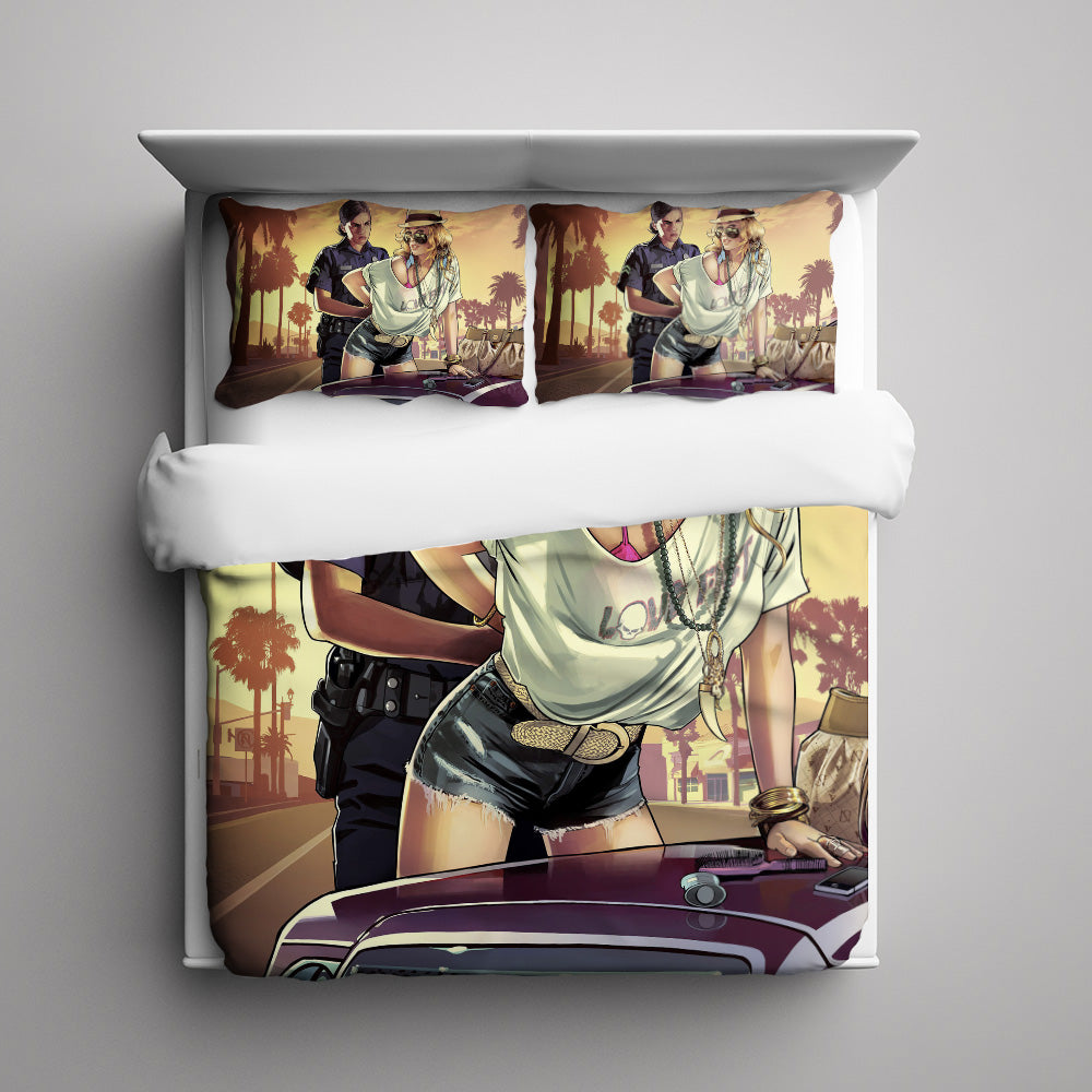 Grand Theft Auto GTA Bedding Set