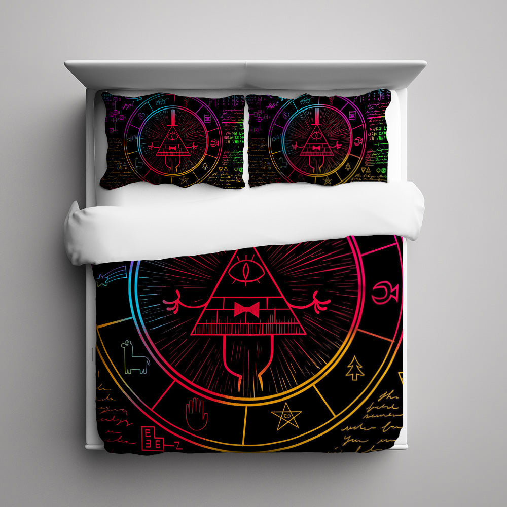 Bill Cipher Zodiak Bedding Set